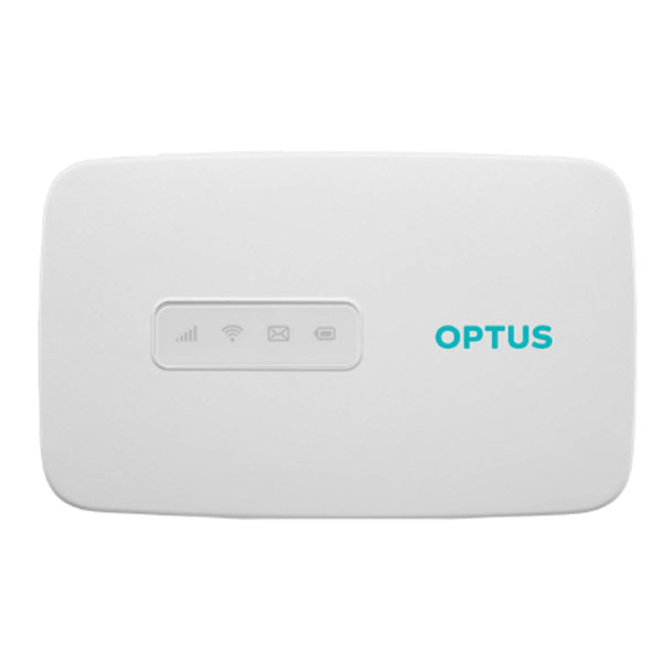 Optus 4G LTE Alcatel Link Zone Mw41 Wifi Modem  White
