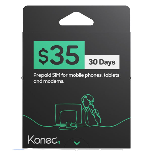 Konec Prepaid Bundle $35 SIM pack -OPPO A78 5G Glowing Black 6.56" 128GB 50MP CPH2483BLK