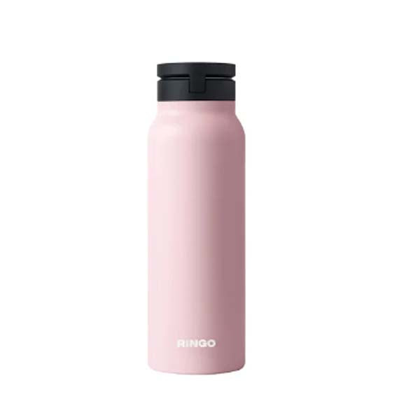 Ringo Water Bottle with Magnetic Phone Mount - Pink -710ml (24oz)