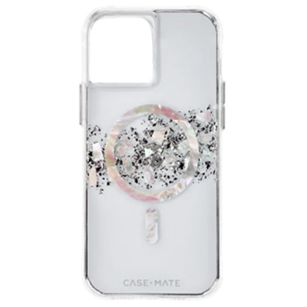 Case-Mate Karat MagSafe Case For iPhone 15 Pro (6.1") - Touch of Pearl OR Marble