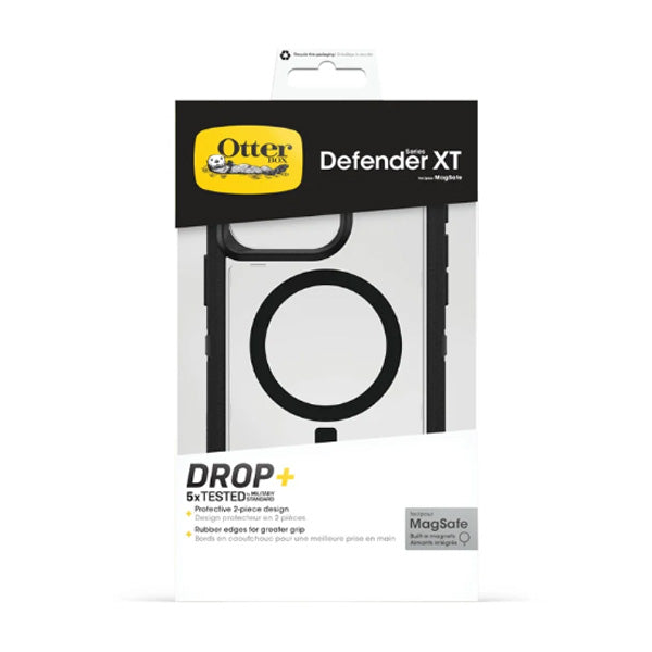 For iPhone 15 Pro Max (6.7") Otterbox Defender XT Magsafe Case  - Dark Side