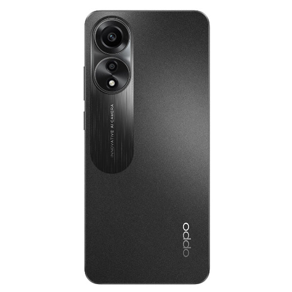 OPPO A78 4G (Dual Sim, 6.43'', 128GB/8GB, CPH2565) - Mist Black