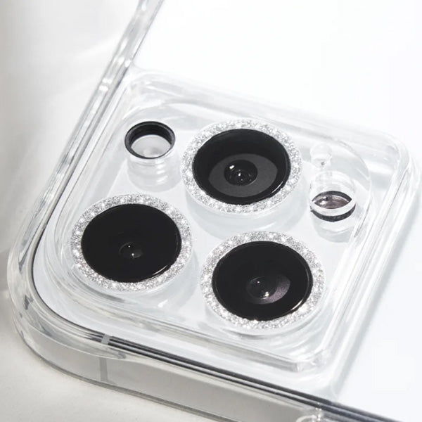 Case-Mate Lens Protector For iPhone 14 Pro/14 Pro Max - Sparkle Silver