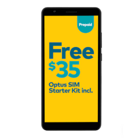 Optus X Sight 2 PREPAID PHONE- ZTE- 6" 1GB/32GB 5MP + free $35 Optus starter kit