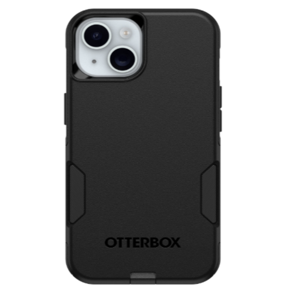 OtterBox Commuter Apple iPhone 17e / iPhone 16e /iPhone 15 /iPhone 14/iPhone 13 (6.1") Case Black- Black 77-92605