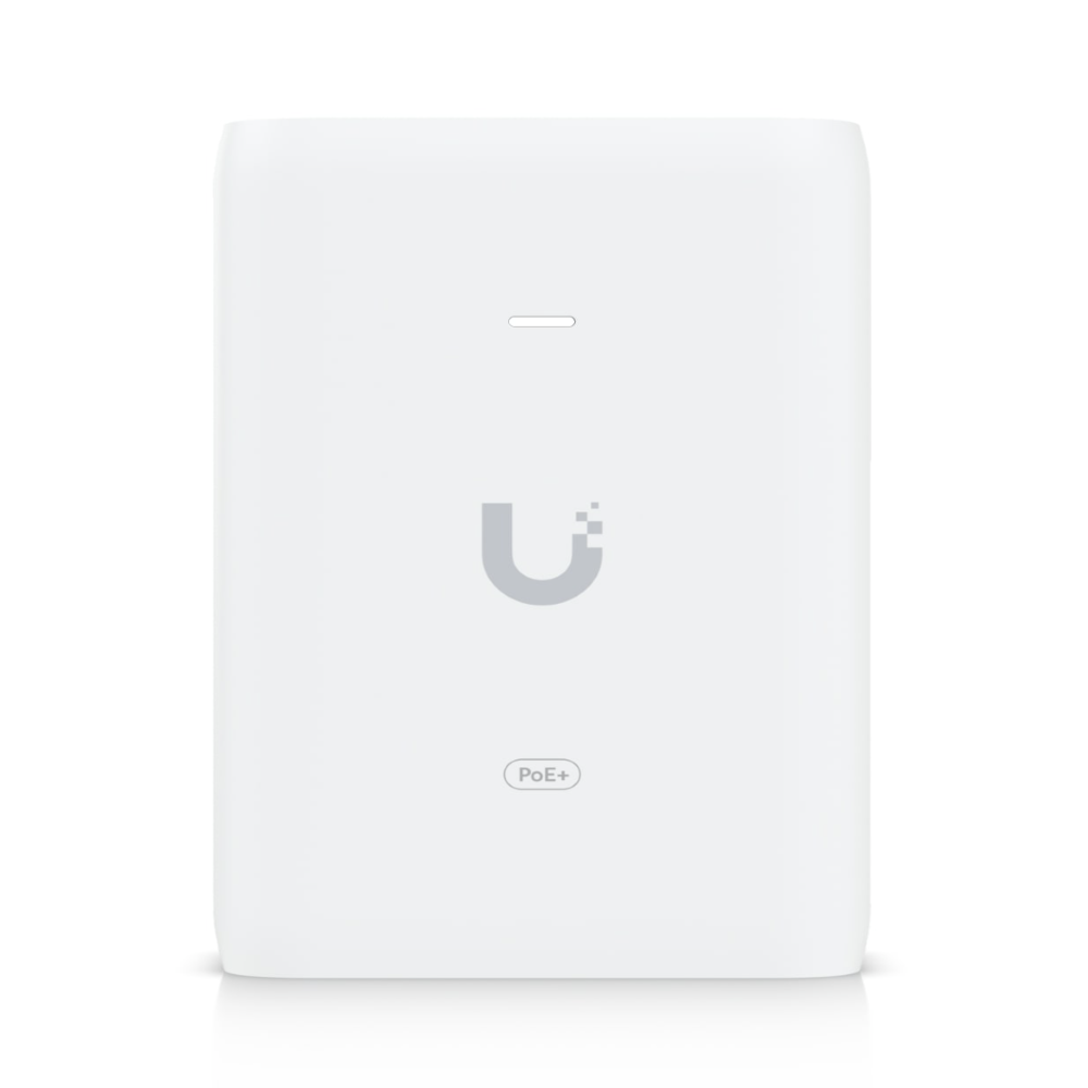 Ubiquiti PoE+ Adapter (30W), Power UniFi PoE+ Devices,Reduce Dependency On PoE Switch Power,Provide A Gigabit LAN Connection (Renamed From U-PoE-AT)