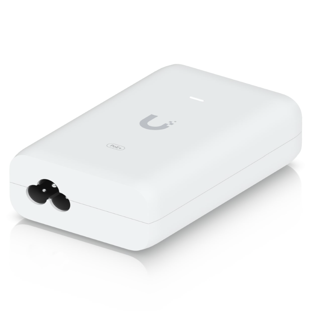 Ubiquiti PoE+ Adapter (30W), Power UniFi PoE+ Devices,Reduce Dependency On PoE Switch Power,Provide A Gigabit LAN Connection (Renamed From U-PoE-AT)