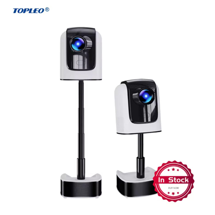Topleo HY360 Projector Video 1080p Projection sound stand 3 in 1 theater Video home smart mini projector 4k