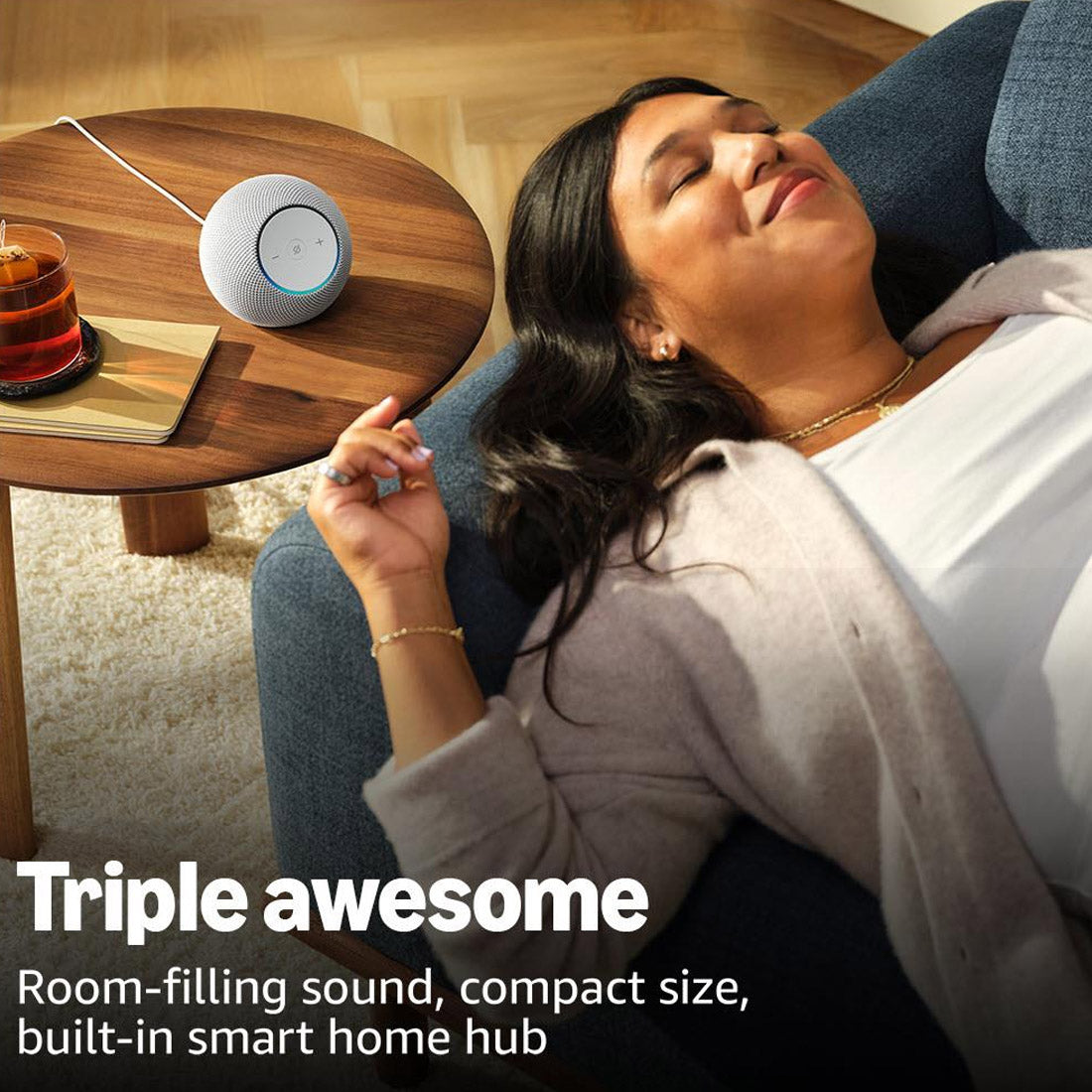Amazon Echo Dot Max Smart Speaker Hub - Graphite