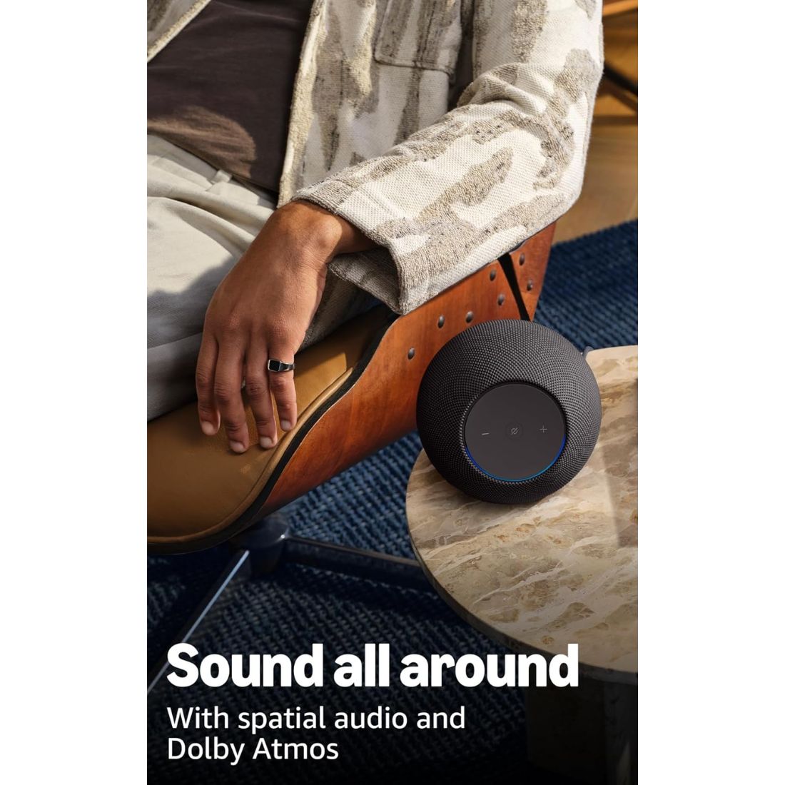 Amazon Echo Studio (Newest Gen) Dolby Atmos/Immersive Spatial - Graphite