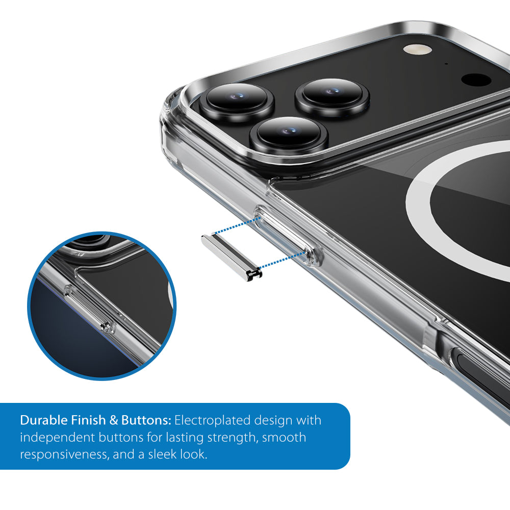 iPhone 17 Pro Max Protective Clear Case