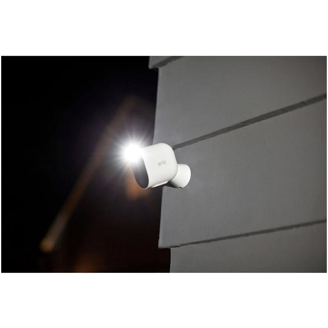 Arlo Pro 4 Wire Free 2K HDR Spotlight Camera 3 Pack VMC4350B-100AUS - Black(OS)