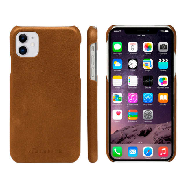 Dbramante Lynge - iPhone 11/XR (6.1")- Tan 2-in-1 Leather wallet