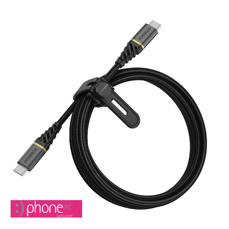 OtterBox Premium Cable USB-C to USB-C Fast Charge cable 2M- Black