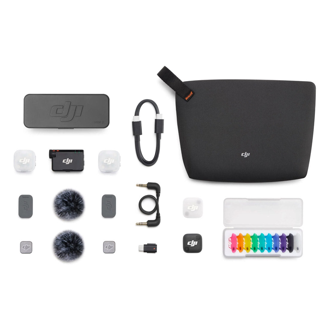 DJI Mic Mini 2 (2 TX + 1 RX + Charging Case)