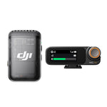 DJI Mic 2 (1 Transmitter + 1 Receiver) Wireless Microphone (For Android, iPhone, PC, Camera)