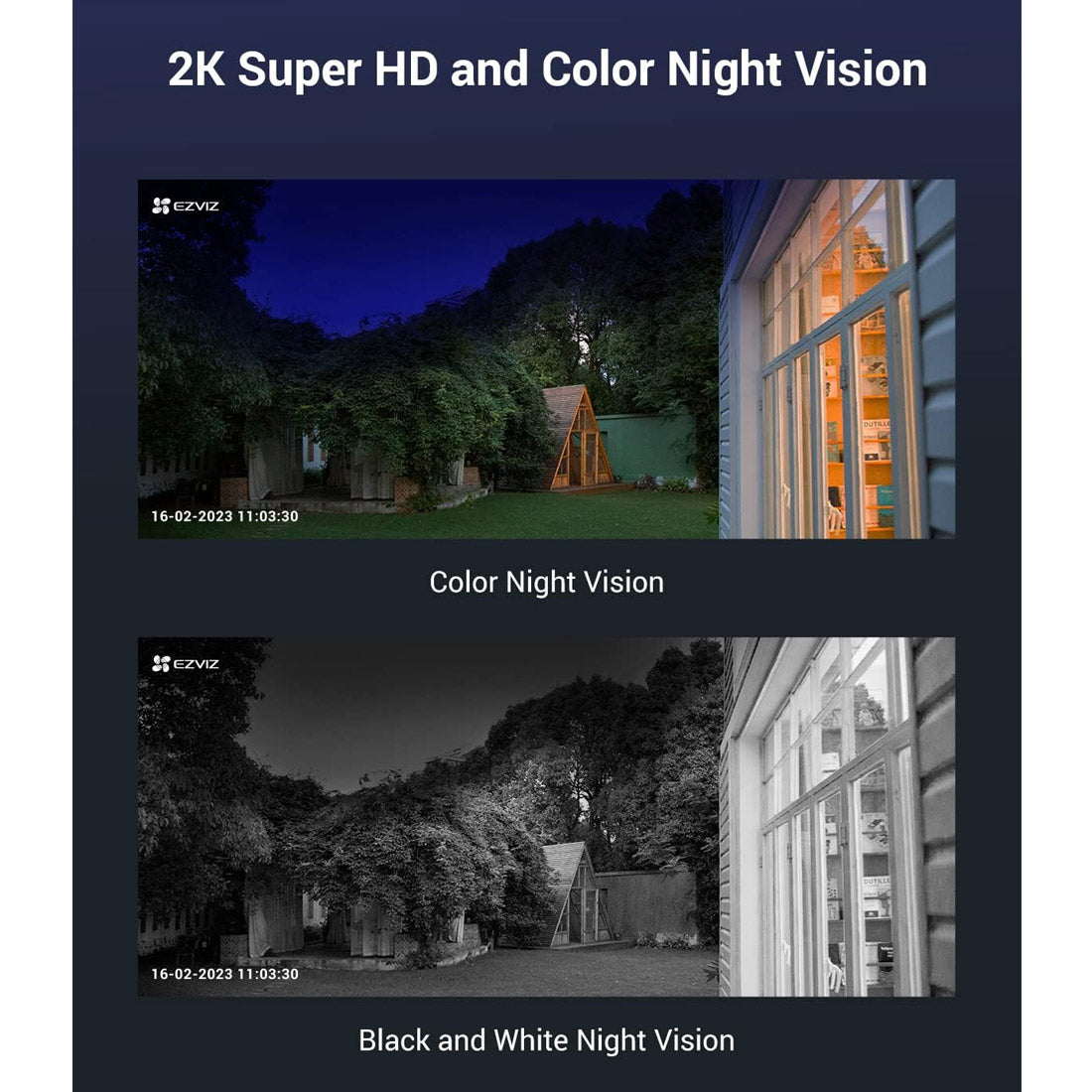 EZVIZ EB8 4G 2K 3MP CameraPan & Tilt 4G Battery Camera