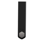 Fitbit Alta Clasp Leather FB158ABLP - Sliver