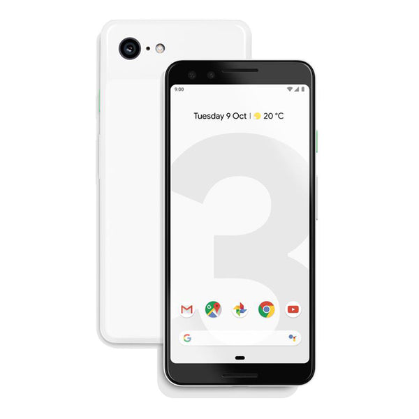 Google Pixel 3 (5.5"- 128GB/4GB RAM  SD 845- Global Version) - Clearly White