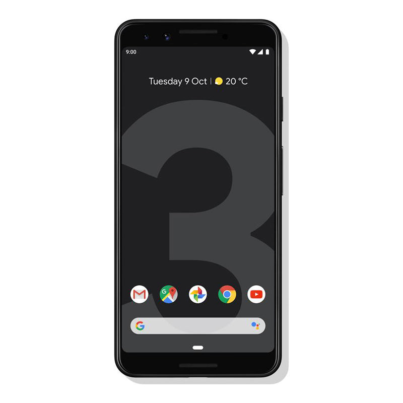 Google Pixel 3 XL (6.3", 12.2 MP, 64GB/4GB, Global Version) - Just Black Image
