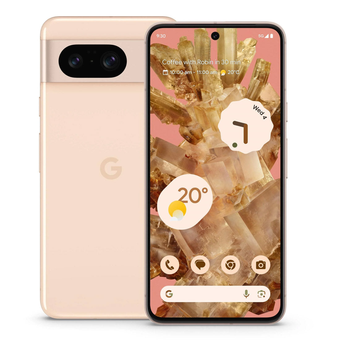 Google Pixel 8 5G (Dual Sim, 128GB/8GB, 6.2'') - Rose Image