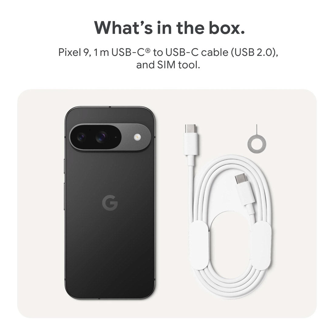Google Pixel 9 5G (Dual Sim, 256GB/12GB, 6.3'') - Obsidian
