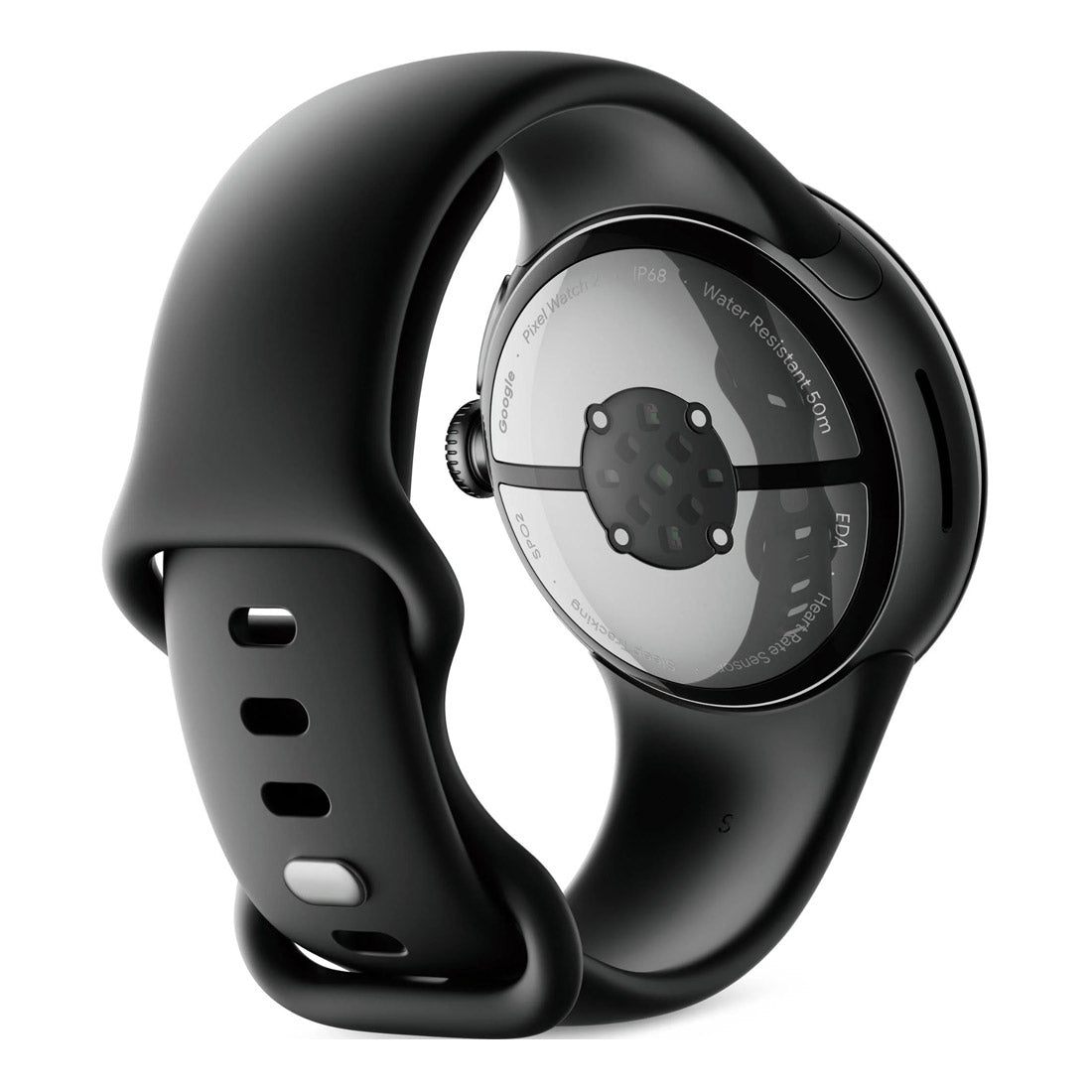Google Pixel Watch 2 LTE Matte Black with Obsidian Active Band