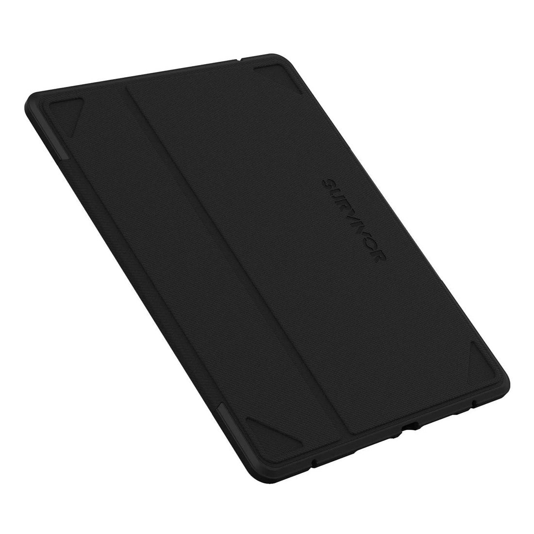 Griffin Survivor Rugged Folio Case for iPad 10.2" 7/8/9th Gen  - Black