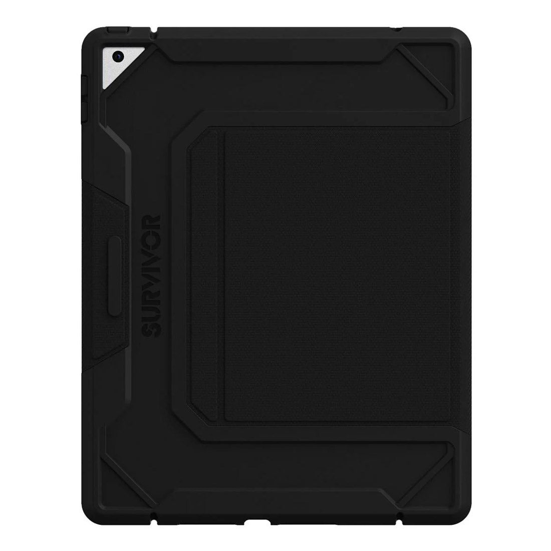 Griffin Survivor Rugged Folio Case for iPad 10.2" 7/8/9th Gen  - Black