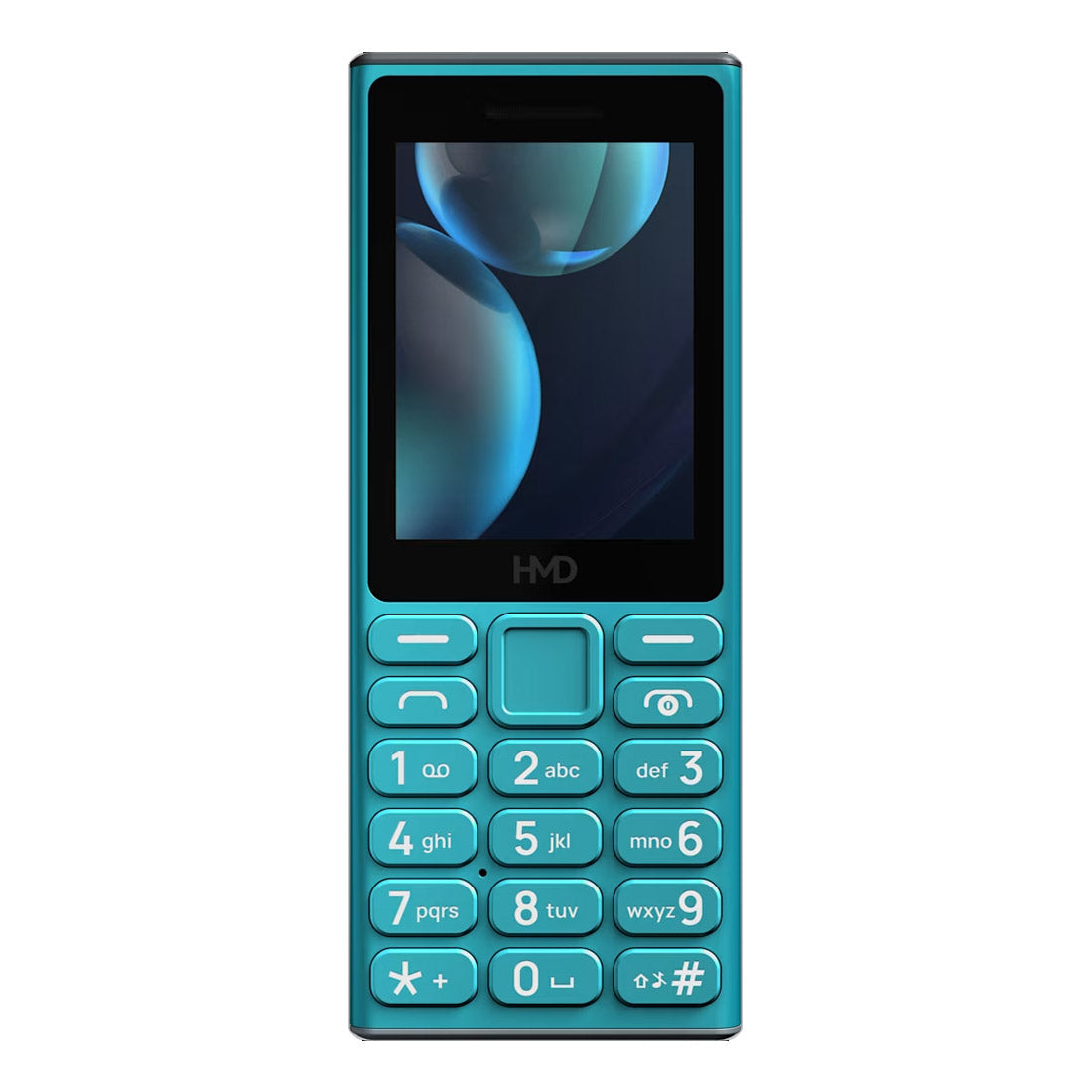 HMD 105 4G (Dual Sim- 128MB- Keypad) - Cyan