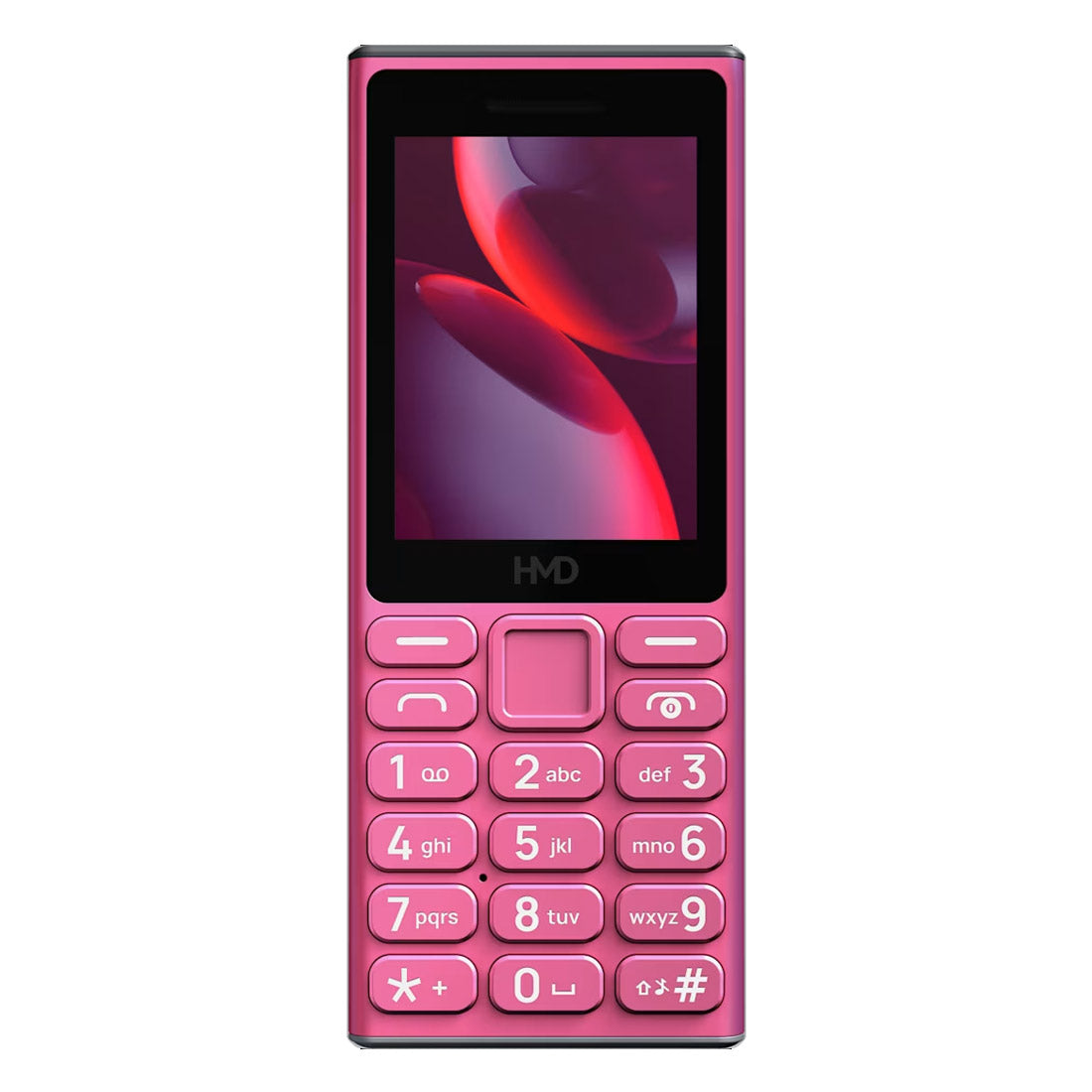 HMD 105 4G (Dual Sim- 128MB- Keypad) - Pink