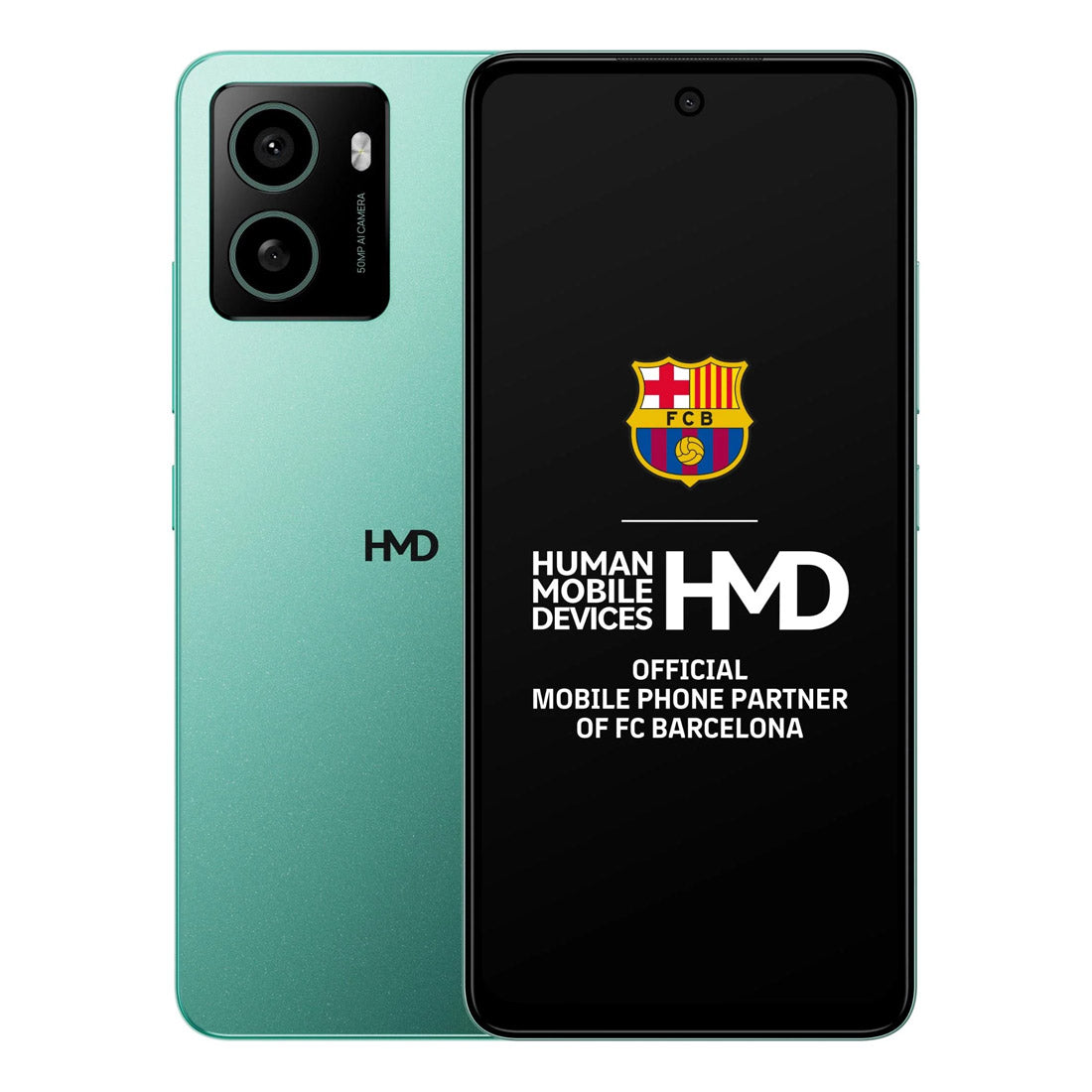 HMD Pulse + Plus 4G (Dual Sim, 128GB/4GB, 6.56'') - Glacier Green Image