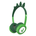 iFrogz Little Rockerz Costume Headphones - T Rex (Green)