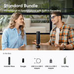 Insta360 Wave Professional Speakerphone Standard Bundle - Graphite Black