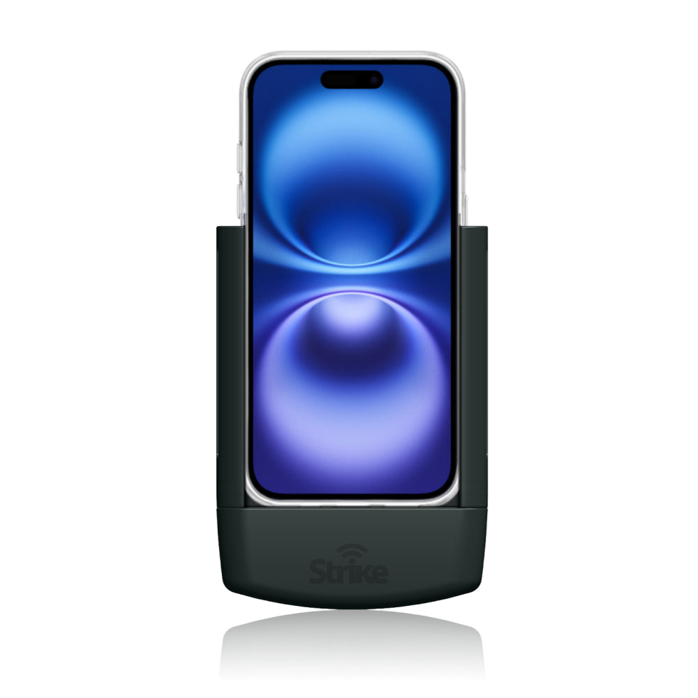 Apple iPhone 16 Car Cradle with Clear Case