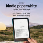 Kindle Paperwhite 12th Gen 7" Signature Edition (32GB) - Metallic Black