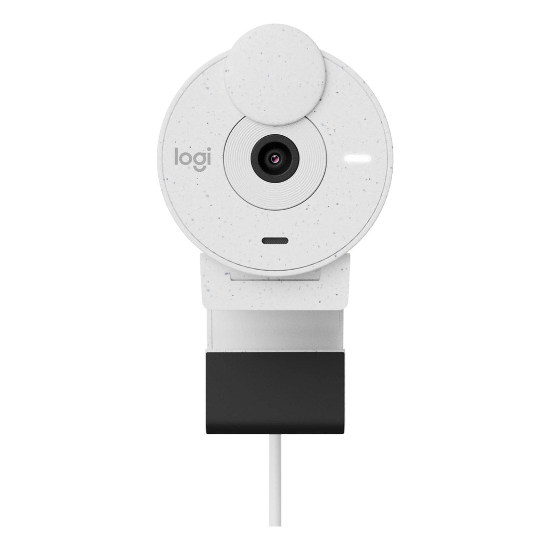 Logitech Brio 300 Full HD Webcam w/ Privacy Shutter - White