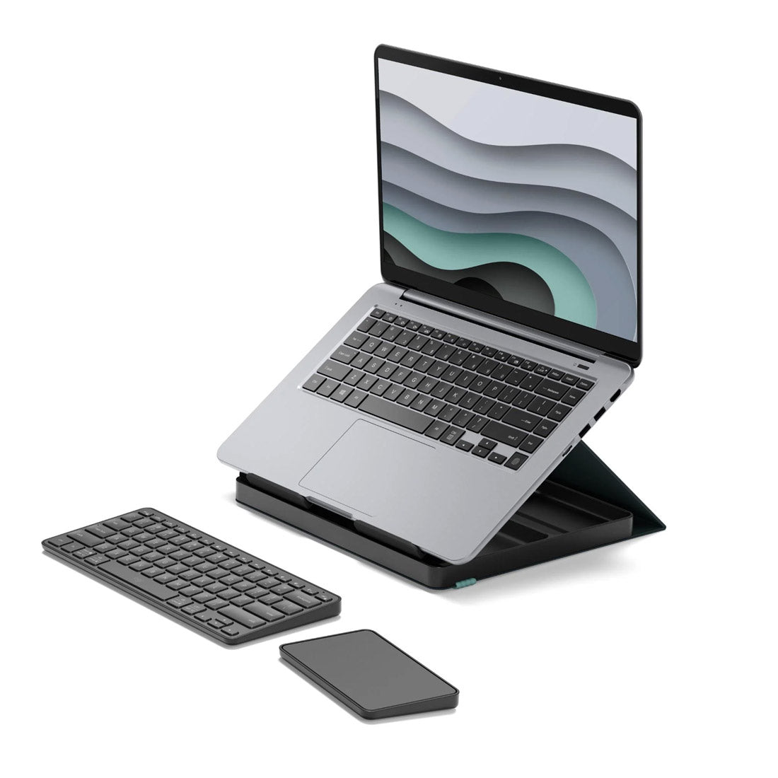 Logitech Casa Pop-Up Desk w/ Keyboard & Touchpad 920-011283 - Classic Chic
