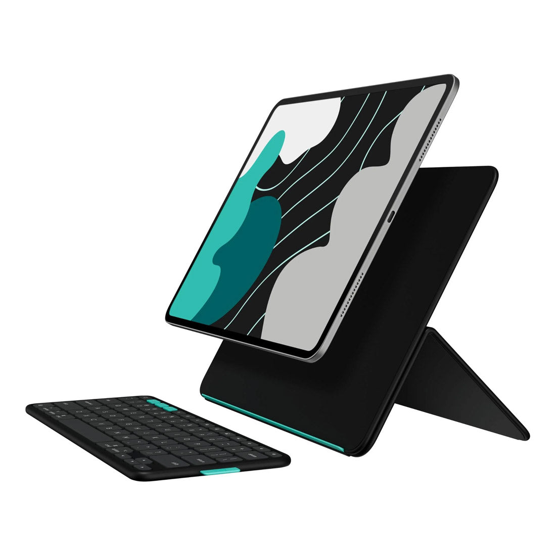 Logitech Flip Folio Case with Bluetooth Keyboard for iPad Pro 13" M4/M5 & Air 13" 920-013394 - Graphite