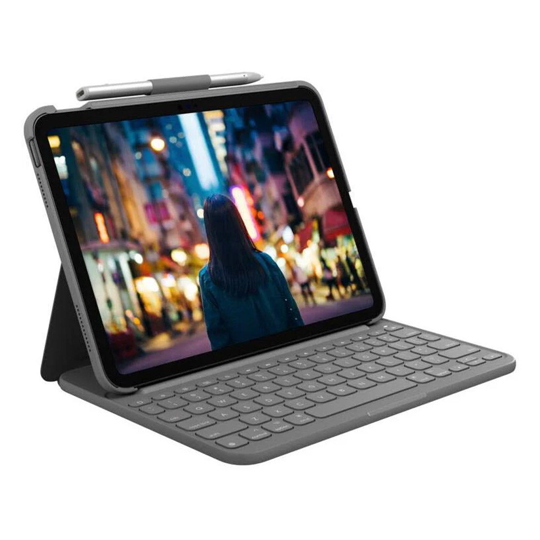 Logitech Folio Case for iPad 10.9" 10th Gen - Grey