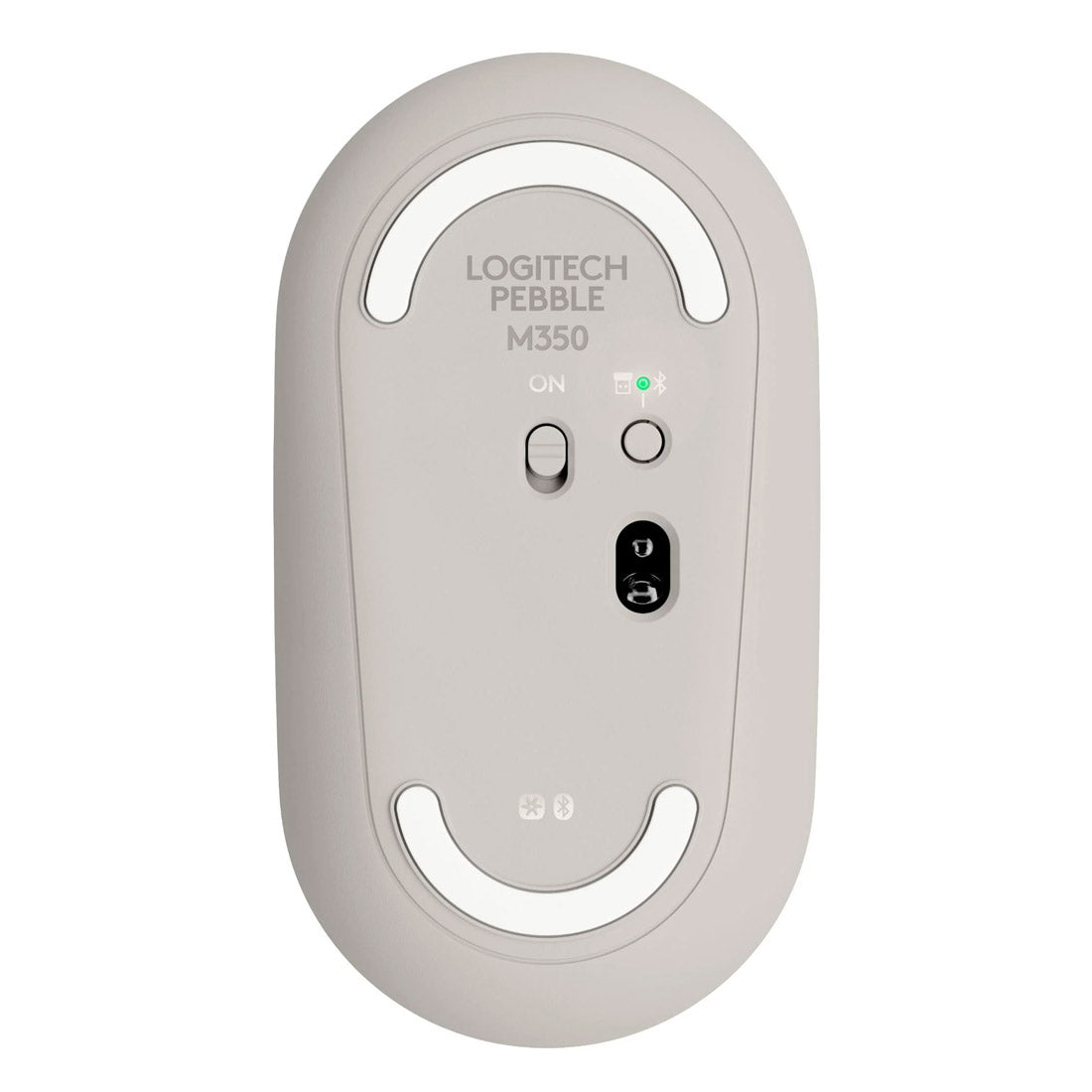 Logitech M350 Pebble Wireless Mouse  - Sand