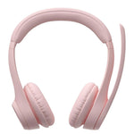 Logitech Zone 300 Wireless Headset 981-001413 - Rose