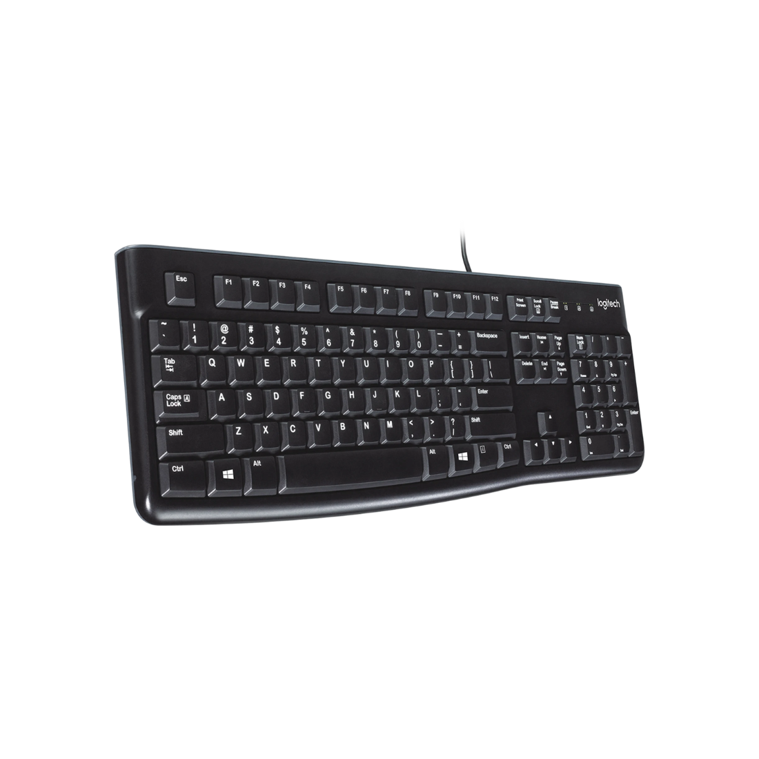 Logitech K120 Wired USB Keyboard  - Black