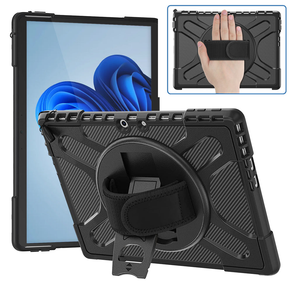 Strike Microsoft Surface Go 1/2/3/4 Rugged Case with Hand Strap