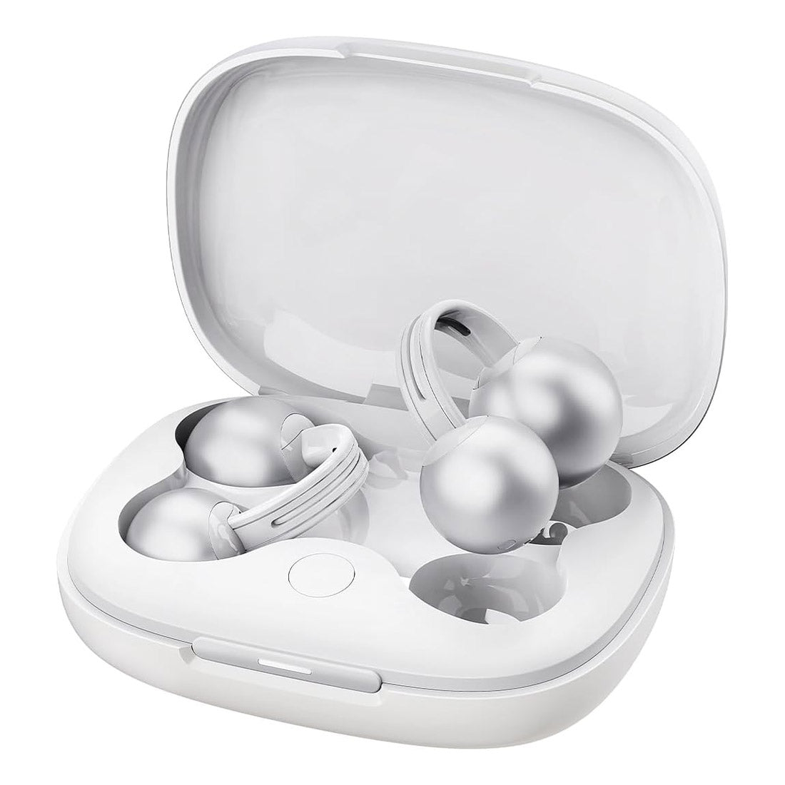 Mojawa StarClip Open-Ear Wireless Earbuds - Silver Moonlight