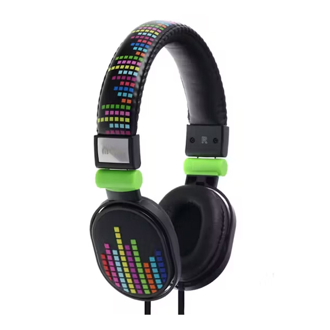 Moki Poppers On-Ear Headphones - Levels Black