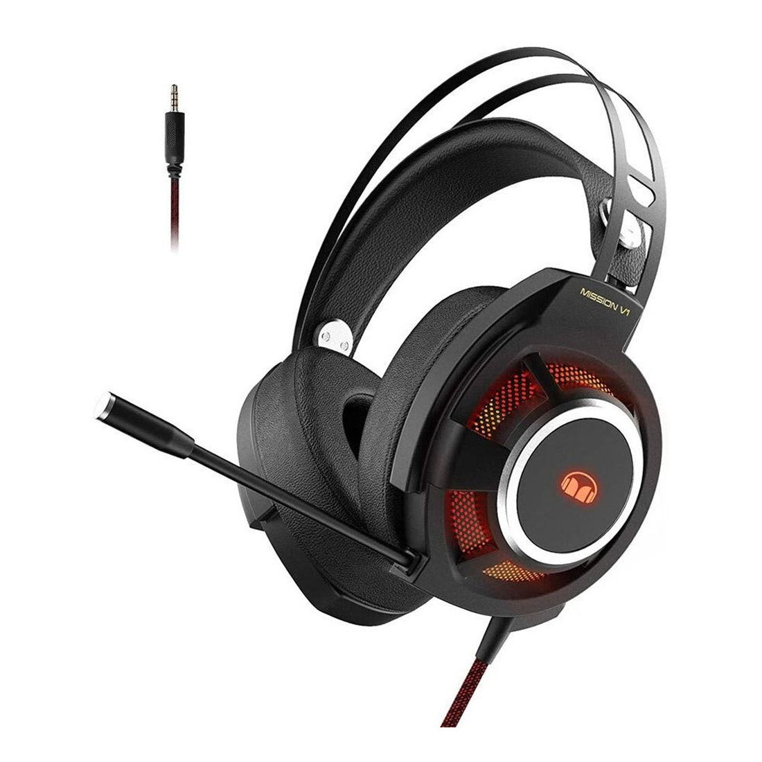 Monster Mission V1 Gaming Headset 3.5mm 137119-02 - Black