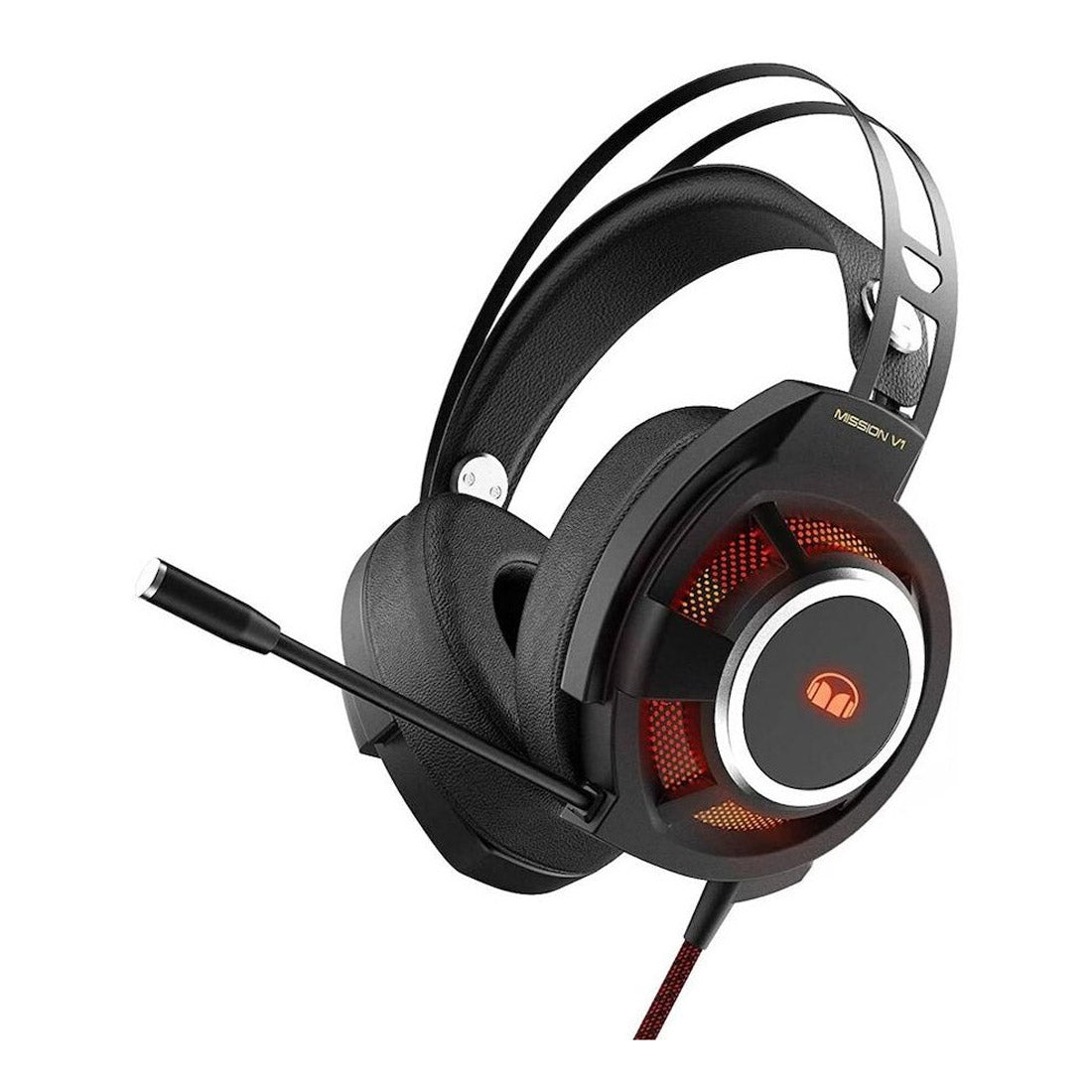 Monster Mission V1 Gaming Headset 3.5mm 137119-02 - Black