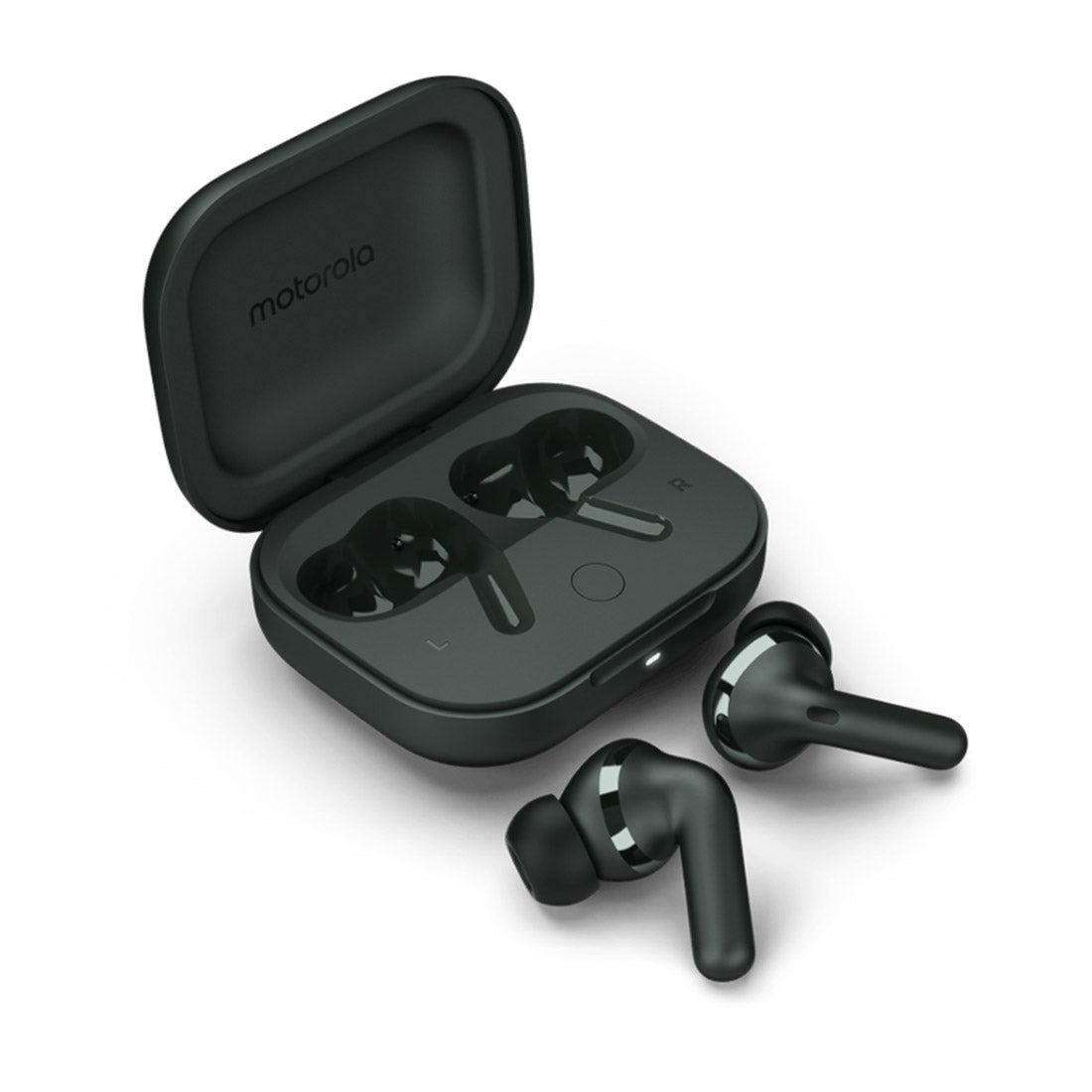 Motorola Moto Buds+ Noise Cancellation In-Ear Headphones - Grey