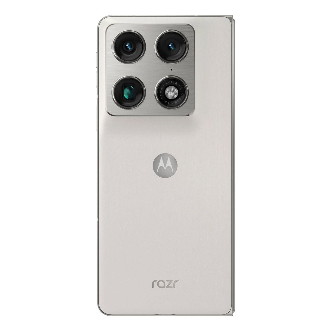 Motorola Razr Fold 5G (Dual Sim- 256GB/12GB RAM  8.1") - PANTONE Lily White(OS)